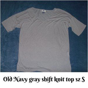 🛍️ BUNDLE ONLY -Old Navy Shift knit Top Small